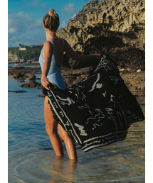 MATT AND MEL（マットアンドメル）の「[Blanket] Mallorca - Black（ブランケット）」