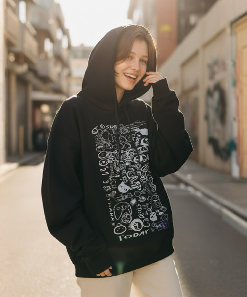 XHUA'T(スアト)の「ワンツーナイン フードパーカー(パーカー・メンズ・その他・X-LARGE/MEDIUM)」の1枚目の写真