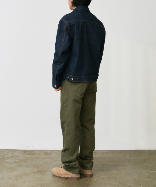 DENMADE(デンメイド)の「DEN0657 crease chino pants(olive)(その他パンツ・メンズ・その他・S/M/L/XL)」の3枚目の写真