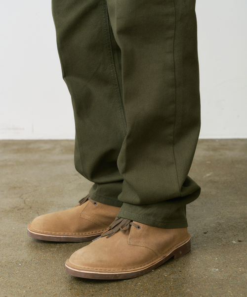 DENMADE(デンメイド)の「DEN0657 crease chino pants(olive)(その他パンツ・メンズ・その他・S/M/L/XL)」の6枚目の写真