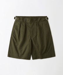 OUTSTANDING（アウトスタンディング）の「TWO TUCK GURKHA SHORTS_OLIVE（その他パンツ）」