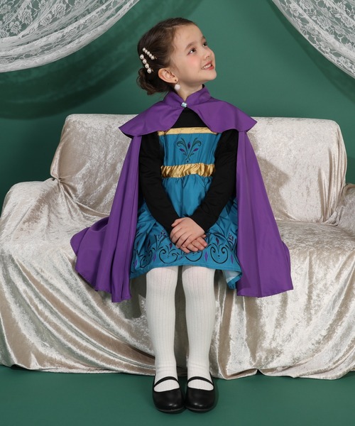 Disney（ディズニー）の「ディズニー エルサ戴冠式なりきるドレスワンピース 1295K（ワンピース・キッズ・スカイブルー系1・100cm/110cm/120cm/130cm）」の9枚目の写真