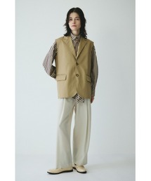 HeRIN.CYE | Straight tuck pants ストレートタックパンツ(その他パンツ)