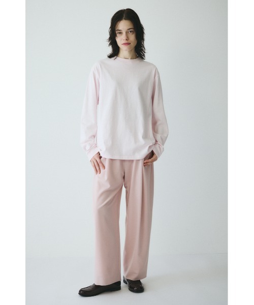 HeRIN.CYE（ヘリンドットサイ）の「Straight tuck pants　　ストレートタックパンツ（その他パンツ・レディース・ライトピンク/オフホワイト/ネイビー・36/38）」の4枚目の写真