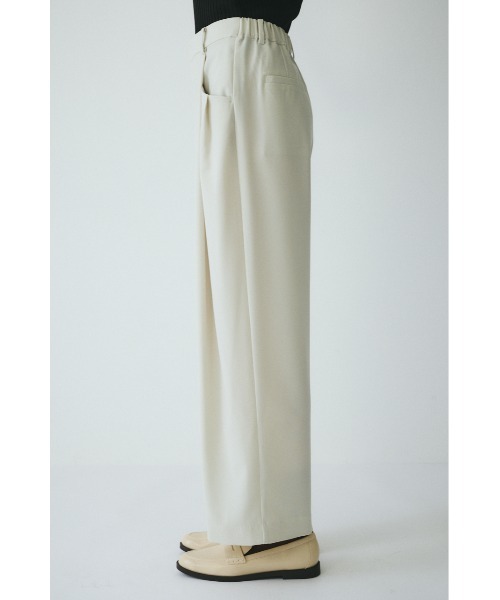 Straight tuck pants ストレートタックパンツ（その他パンツ）｜HeRIN