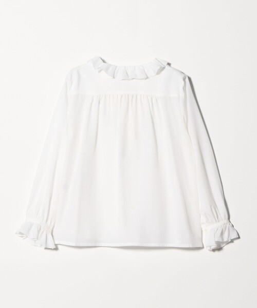 フリルカラー 2WAY ブラウス ‐ウォッシャブル‐（シャツ/ブラウス