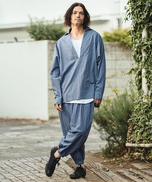 今期☆オローネ＊バルーンボックスシャツ Firsthand（ファーストハンド） ブラウス シャツ ボックスタック