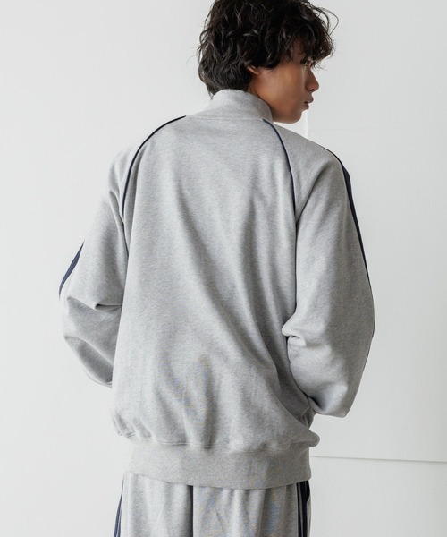 PBLIM(ページボーイリム)の「《UNISEX/セットアップ対応》スウェットトラックジャケット(ジャージ・レディース・グレー/ブラック/カーキ・SMALL/MEDIUM)」の21枚目の写真