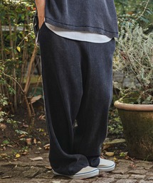 mp14466- Snow Wash Big Waffle Easy Wide Pants スノーウォッシュビックワッフルイージーワイドパンツ(CMP-261-005)