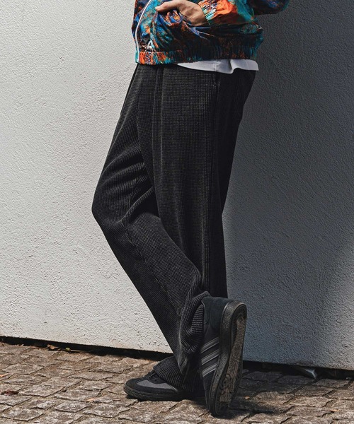 CAMBIO(カンビオ)の「mp14466- Snow Wash Big Waffle Easy Wide Pants スノーウォッシュビックワッフルイージーワイドパンツ(CMP-261-005)(その他パンツ・メンズ・ネイビー/ブラック/グレイッシュベージュ・L/M/S)」の17枚目の写真