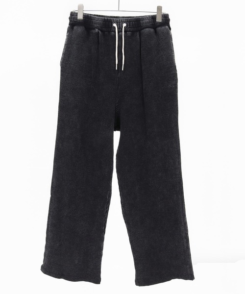 CAMBIO(カンビオ)の「mp14466- Snow Wash Big Waffle Easy Wide Pants スノーウォッシュビックワッフルイージーワイドパンツ(CMP-261-005)(その他パンツ・メンズ・ネイビー/ブラック/グレイッシュベージュ・L/M/S)」の21枚目の写真