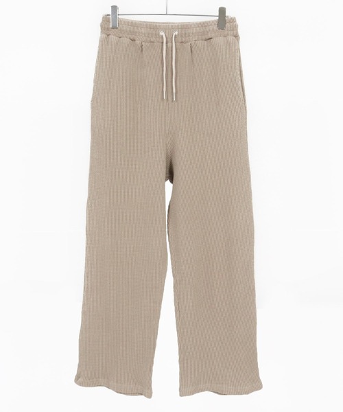 CAMBIO(カンビオ)の「mp14466- Snow Wash Big Waffle Easy Wide Pants スノーウォッシュビックワッフルイージーワイドパンツ(CMP-261-005)(その他パンツ・メンズ・ネイビー/ブラック/グレイッシュベージュ・L/M/S)」の22枚目の写真