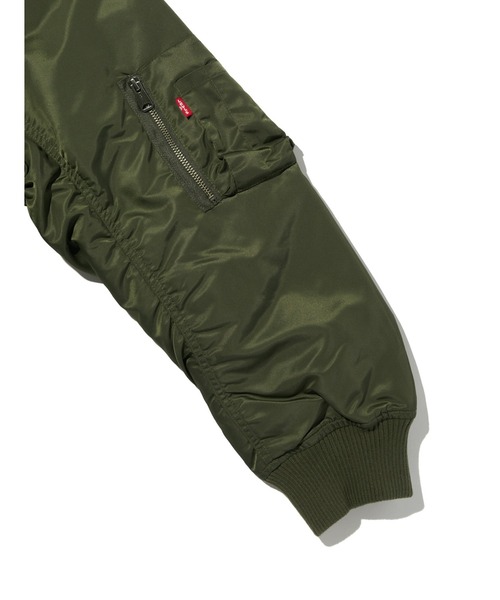 Levi's(リーバイス)の「Levi's/リーバイス MA-1 ボンバージャケット(MA-1・メンズ・グリーン・XL/L/M/S)」の10枚目の写真