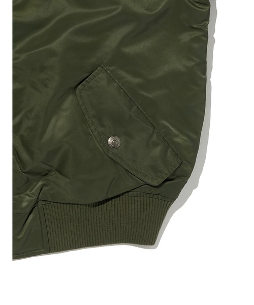Levi's(リーバイス)の「Levi's/リーバイス MA-1 ボンバージャケット(MA-1・メンズ・グリーン・XL/L/M/S)」の11枚目の写真