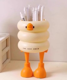 Ein（アイン）の「Ein/ぷっくりアヒルのマルチ デスクホルダー（ステーショナリー）」