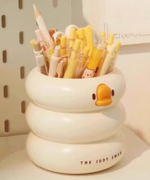 Ein（アイン）の「Ein/ぷっくりアヒルのマルチ デスクホルダー（ステーショナリー）」