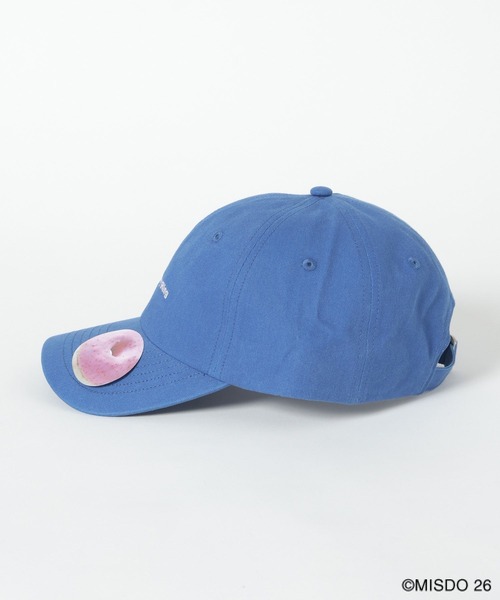 LEPSIM（レプシィム）の「【Mister Donut】ステッカー付きキャップ　627325（キャップ・レディース・グレイッシュベージュ/ブルー/ボルドー・ONE SIZE）」の22枚目の写真