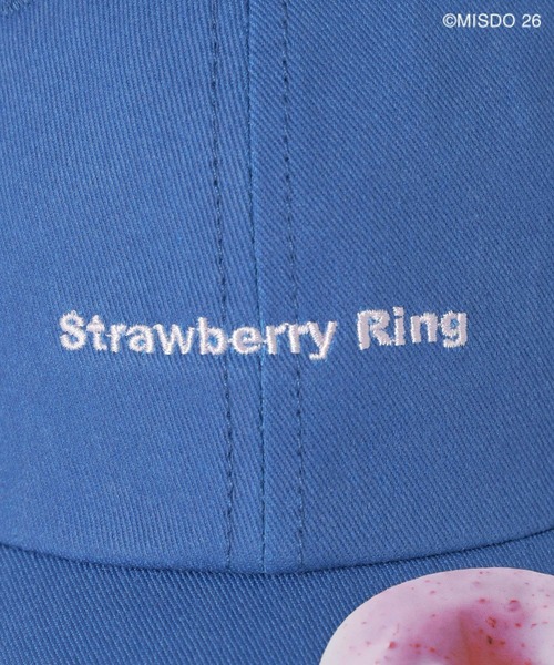 LEPSIM（レプシィム）の「【Mister Donut】ステッカー付きキャップ　627325（キャップ・レディース・グレイッシュベージュ/ブルー/ボルドー・ONE SIZE）」の12枚目の写真