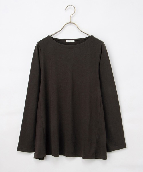 Honeys（ハニーズ）の「ＡラインＴシャツ（Tシャツ/カットソー・レディース・スミクロ/ネイビー/グレー系その他/グレイッシュブルー・LL/M/L）」の17枚目の写真