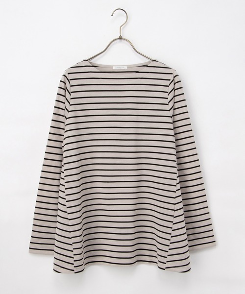 Honeys（ハニーズ）の「ＡラインＴシャツ（Tシャツ/カットソー・レディース・スミクロ/ネイビー/グレー系その他/グレイッシュブルー・LL/M/L）」の19枚目の写真