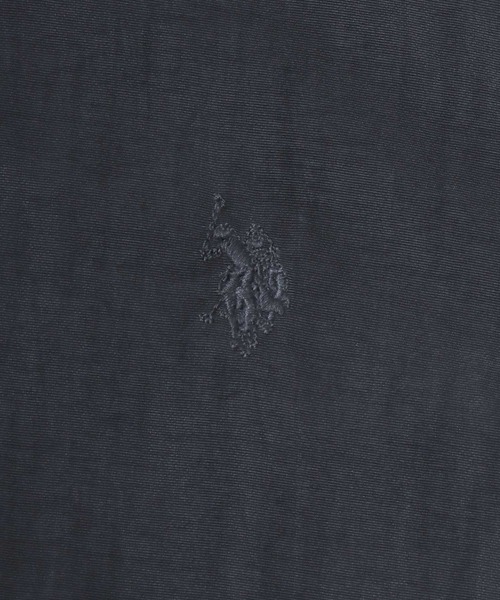 U.S. POLO ASSN.（ユーエスポロアッスン）の「U.S. POLO ASSN./ユーエスポロアッスン 別注 Hunting Jacket/オーバーサイズ ナイロン 襟コーデュロイ ハンティングジャケット/ブルゾン/レディース メンズ（ブルゾン・メンズ・ブラック/ネイビー/カーキ・LL/L/M）」の22枚目の写真