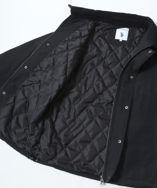 U.S. POLO ASSN.（ユーエスポロアッスン）の「U.S. POLO ASSN./ユーエスポロアッスン 別注 Hunting Jacket/オーバーサイズ ナイロン 襟コーデュロイ ハンティングジャケット/ブルゾン/レディース メンズ（ブルゾン・メンズ・ブラック/ネイビー/カーキ・LL/L/M）」の21枚目の写真