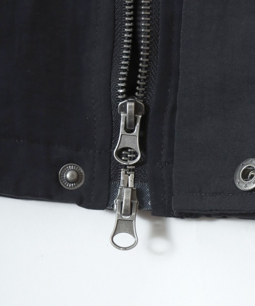 U.S. POLO ASSN.（ユーエスポロアッスン）の「U.S. POLO ASSN./ユーエスポロアッスン 別注 Hunting Jacket/オーバーサイズ ナイロン 襟コーデュロイ ハンティングジャケット/ブルゾン/レディース メンズ（ブルゾン・メンズ・ブラック/ネイビー/カーキ・LL/L/M）」の15枚目の写真