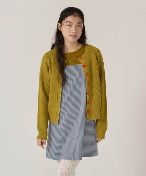 TINA:JOJUN(ティーナジョジュン)の「ウエストリボン キャミソール ワンピース TINA:JOJUN(ワンピース・レディース・ブルーグレー/ライトグレー・M)」の17枚目の写真