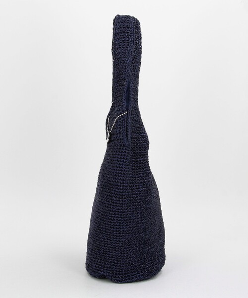 MICO COULIER(ミコクリエ)の「メタリックコード編みトートバッグ(トートバッグ・レディース・シルバー/ネイビー・FREE)」の14枚目の写真