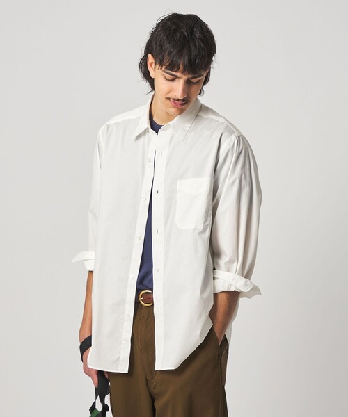 Steven Alan(スティーブンアラン)の「<Steven Alan> 80 コンパクトヤーン ツイル レギュラーカラー シャツ NARROW(シャツ/ブラウス・メンズ・ネイビー/ホワイト・XL/L/M/S)」の20枚目の写真