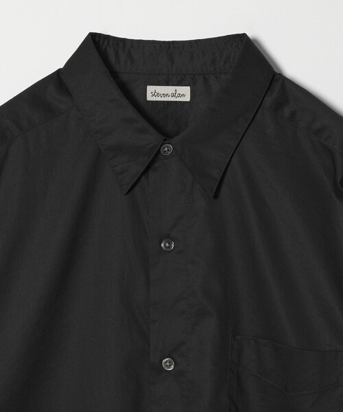 Steven Alan(スティーブンアラン)の「<Steven Alan> 80 コンパクトヤーン ツイル レギュラーカラー シャツ NARROW(シャツ/ブラウス・メンズ・ネイビー/ホワイト・XL/L/M/S)」の9枚目の写真