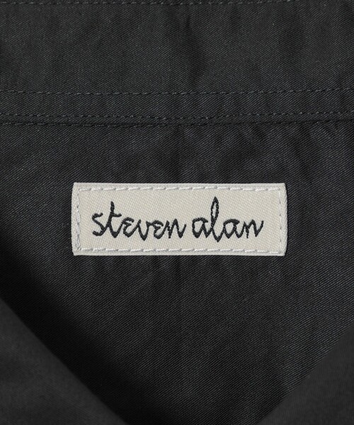 Steven Alan(スティーブンアラン)の「<Steven Alan> 80 コンパクトヤーン ツイル レギュラーカラー シャツ NARROW(シャツ/ブラウス・メンズ・ネイビー/ホワイト・XL/L/M/S)」の13枚目の写真