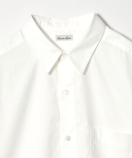 Steven Alan(スティーブンアラン)の「<Steven Alan> 80 コンパクトヤーン ツイル レギュラーカラー シャツ NARROW(シャツ/ブラウス・メンズ・ネイビー/ホワイト・XL/L/M/S)」の15枚目の写真