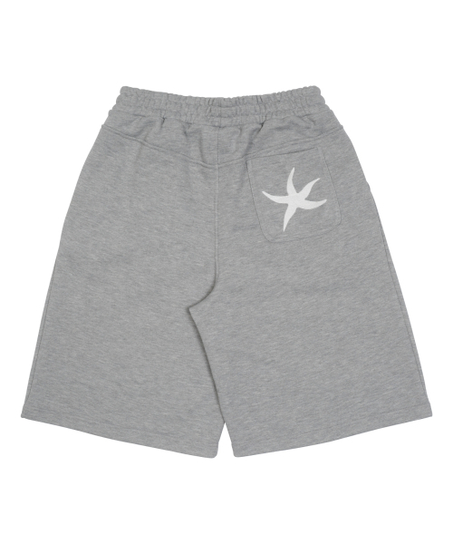 THECOLDESTMOMENT(ザコールデストモーメント)の「TCM back logo half sweat pants (grey)(その他パンツ・レディース・その他・M/L/S)」の3枚目の写真