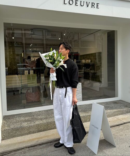 Millo Archive（ミロ アーカイブ）の「リフレクトカーブドパンツ [オフホワイト]（デニムパンツ・レディース・その他・S/M/XL/L）」の18枚目の写真