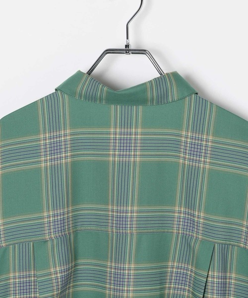 LEPSIM（レプシィム）の「カシュクールチェックシャツ　630187（シャツ/ブラウス・レディース・ベージュ/グリーン・FREE）」の22枚目の写真