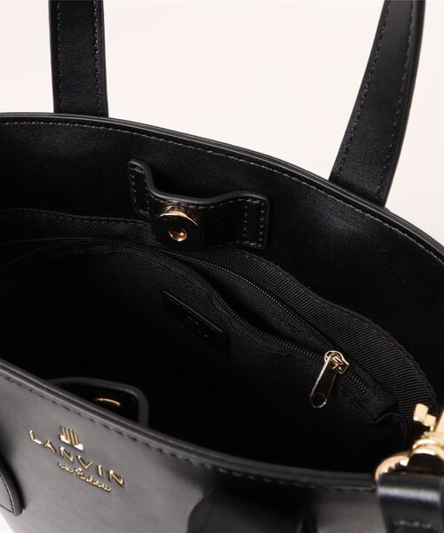 LANVIN en Bleu（ランバンオンブルー）の「アンス 2wayバッグ（ハンドバッグ・レディース・シルバー/ブラック/アイボリー・FREE）」の6枚目の写真