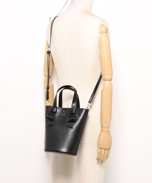LANVIN en Bleu（ランバンオンブルー）の「アンス 2wayバッグ（ハンドバッグ・レディース・シルバー/ブラック/アイボリー・FREE）」の9枚目の写真