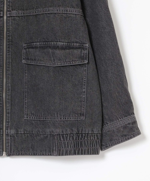 Honeys（ハニーズ）の「ゆるＧジャン（デニムジャケット・レディース・グレー/インディゴブルー/ブルー系その他・L/LL/M）」の20枚目の写真