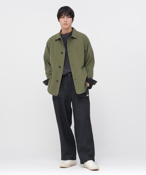 MHL.（エムエイチエル）の「FADED WOOL LINEN TWILL（その他パンツ・メンズ・ブラック・SMALL/MEDIUM/LARGE）」の4枚目の写真