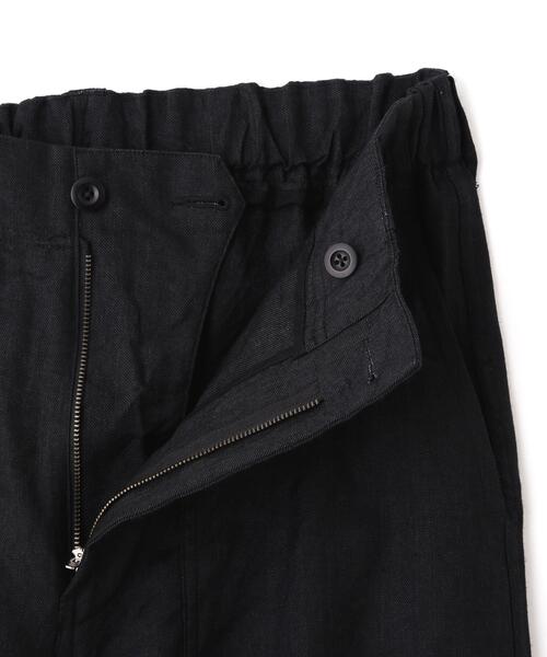 MHL.（エムエイチエル）の「FADED WOOL LINEN TWILL（その他パンツ・メンズ・ブラック・SMALL/MEDIUM/LARGE）」の9枚目の写真