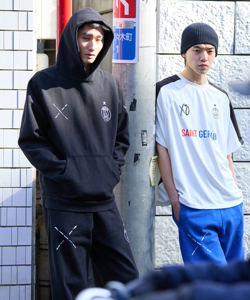 PARIS SAINT-GERMAIN(パリサンジェルマン)の「【Paris Saint-Germain / パリ・サン=ジェルマン】PSG X XO JERSEY(Tシャツ/カットソー・メンズ・ホワイト/ブラック・MEDIUM/LARGE/X-LARGE)」の6枚目の写真