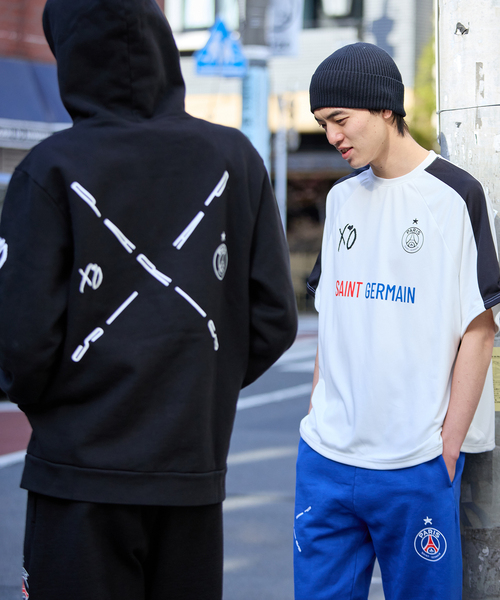 PARIS SAINT-GERMAIN(パリサンジェルマン)の「【Paris Saint-Germain / パリ・サン=ジェルマン】PSG X XO JERSEY(Tシャツ/カットソー・メンズ・ホワイト/ブラック・MEDIUM/LARGE/X-LARGE)」の9枚目の写真
