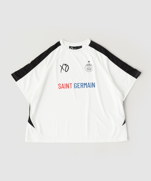PARIS SAINT-GERMAIN(パリサンジェルマン)の「【Paris Saint-Germain / パリ・サン=ジェルマン】PSG X XO JERSEY(Tシャツ/カットソー・メンズ・ホワイト/ブラック・MEDIUM/LARGE/X-LARGE)」の17枚目の写真