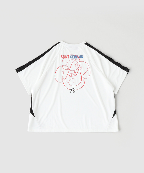 PARIS SAINT-GERMAIN(パリサンジェルマン)の「【Paris Saint-Germain / パリ・サン=ジェルマン】PSG X XO JERSEY(Tシャツ/カットソー・メンズ・ホワイト/ブラック・MEDIUM/LARGE/X-LARGE)」の19枚目の写真