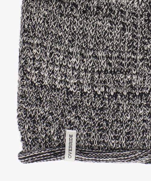 OVERRIDE（オーバーライド）の「OVERRIDE  OGC MARLED LOOSE BEANIE / オーバーライド（ニットキャップ/ビーニー・メンズ・グリーン/ブルー/ブラック・57~59cm）」の7枚目の写真