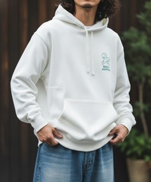 BANKS（バンクス）の「HOODIE/BANKS JOURNAL/バンクスジャーナル バッグプリント ロゴプリント プルオーバーパーカー（パーカー）」