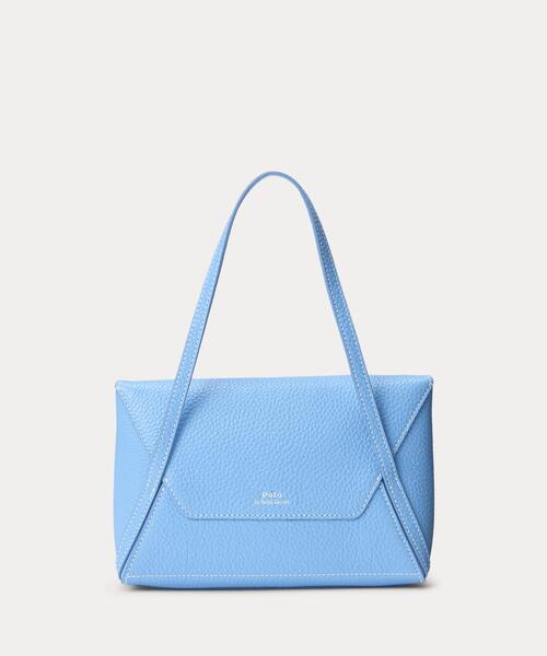 POLO RALPH LAUREN(ポロ ラルフ ローレン)の「Polo Play レザー ミニ エンベロープ バッグ(ハンドバッグ・レディース・ブルー・ONE)」の10枚目の写真