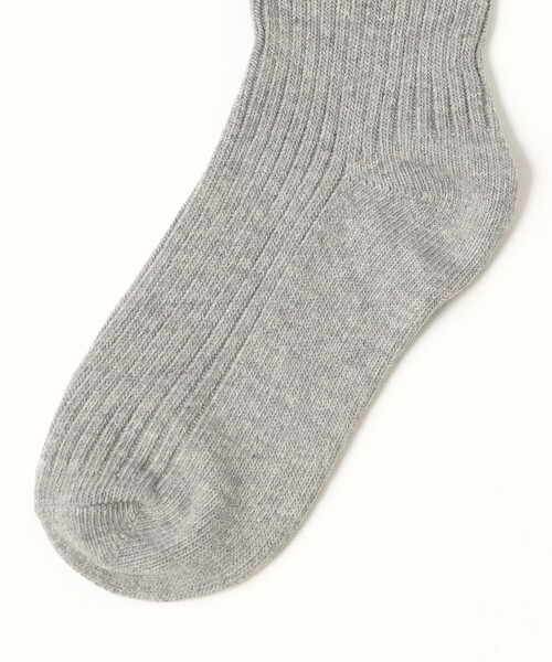CAROLINA GLASER（カロリナ グレイサー）の「リボン付き リブ ハイソックス（ソックス/靴下・レディース・ホワイト/グレー/ブラック・ONE SIZE）」の14枚目の写真