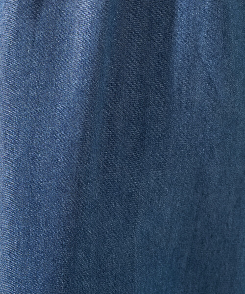 FREAK'S STORE(フリークスストア)の「限定展開 レーヨン デニム イージーパンツ(デニムパンツ・レディース・ブラック/グレー/ネイビー/サックスブルー・SMALL/LARGE/MEDIUM)」の18枚目の写真